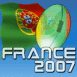 Ballon de rugby France 2007: Portugal