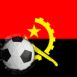 Angola: Drapeau et ballon encastré